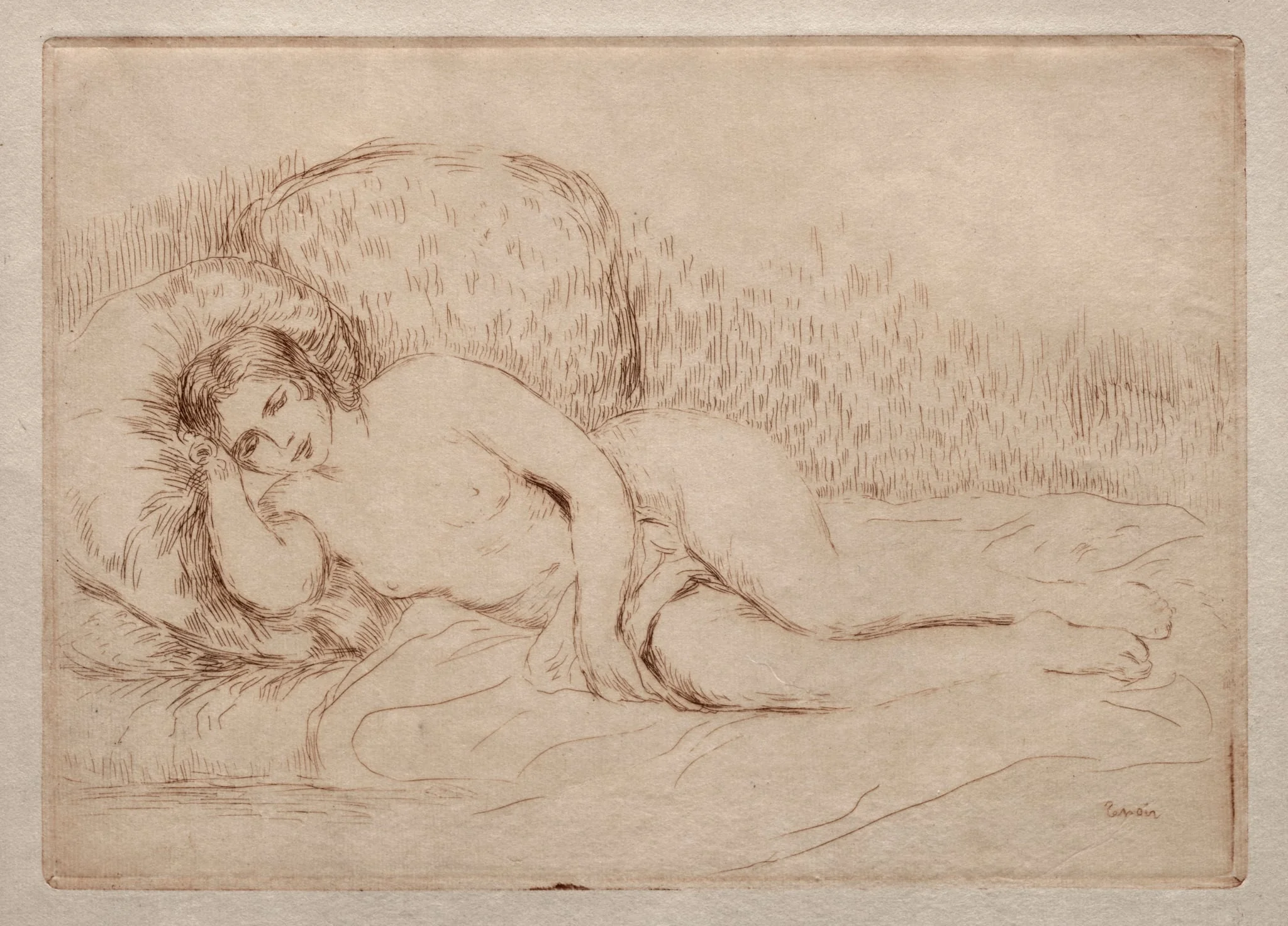 Femme nue couchée