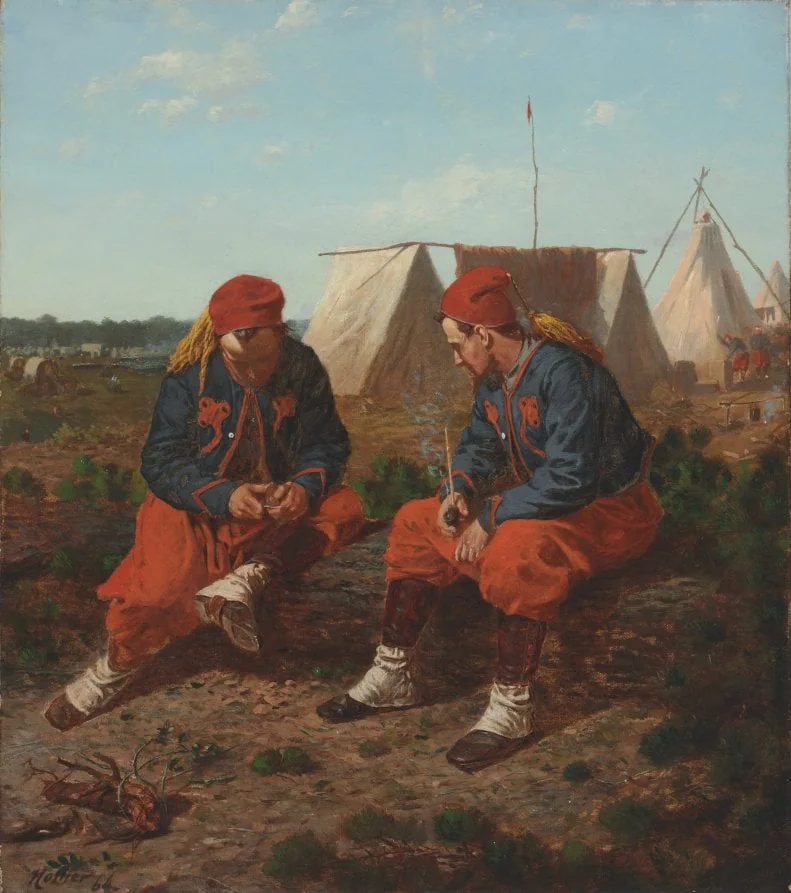 The Brierwood Pipe, by Winslow Homer, unspecified, 1864