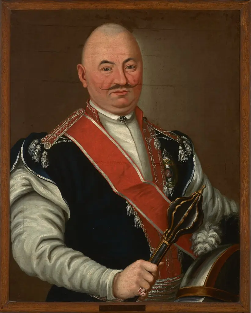 Portrait of Józef Gabriel Stempkowski (d. 1793), Voivode of Kyiv