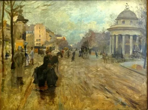 Stradă pariziană