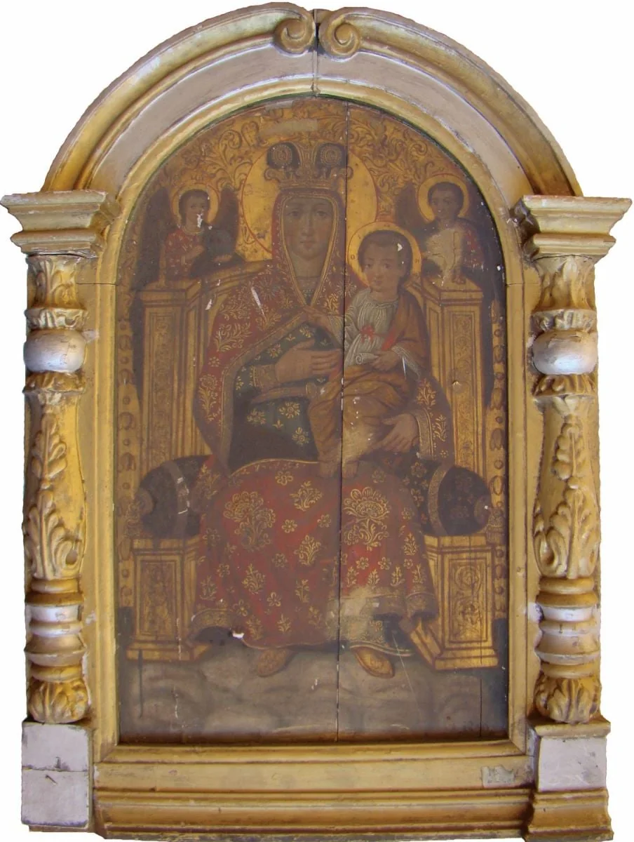 Maica Domnului cu Pruncul, by Simion Silaghi-Sălăgeanu, 1830