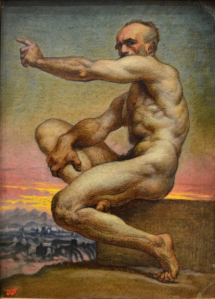 Autoportrait nu