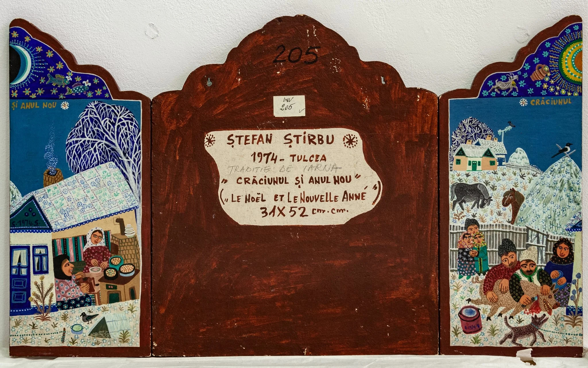 Crăciunul și anul nou, by Știrbu Ștefan, 1974