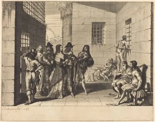 Gentry Visiting a Prison