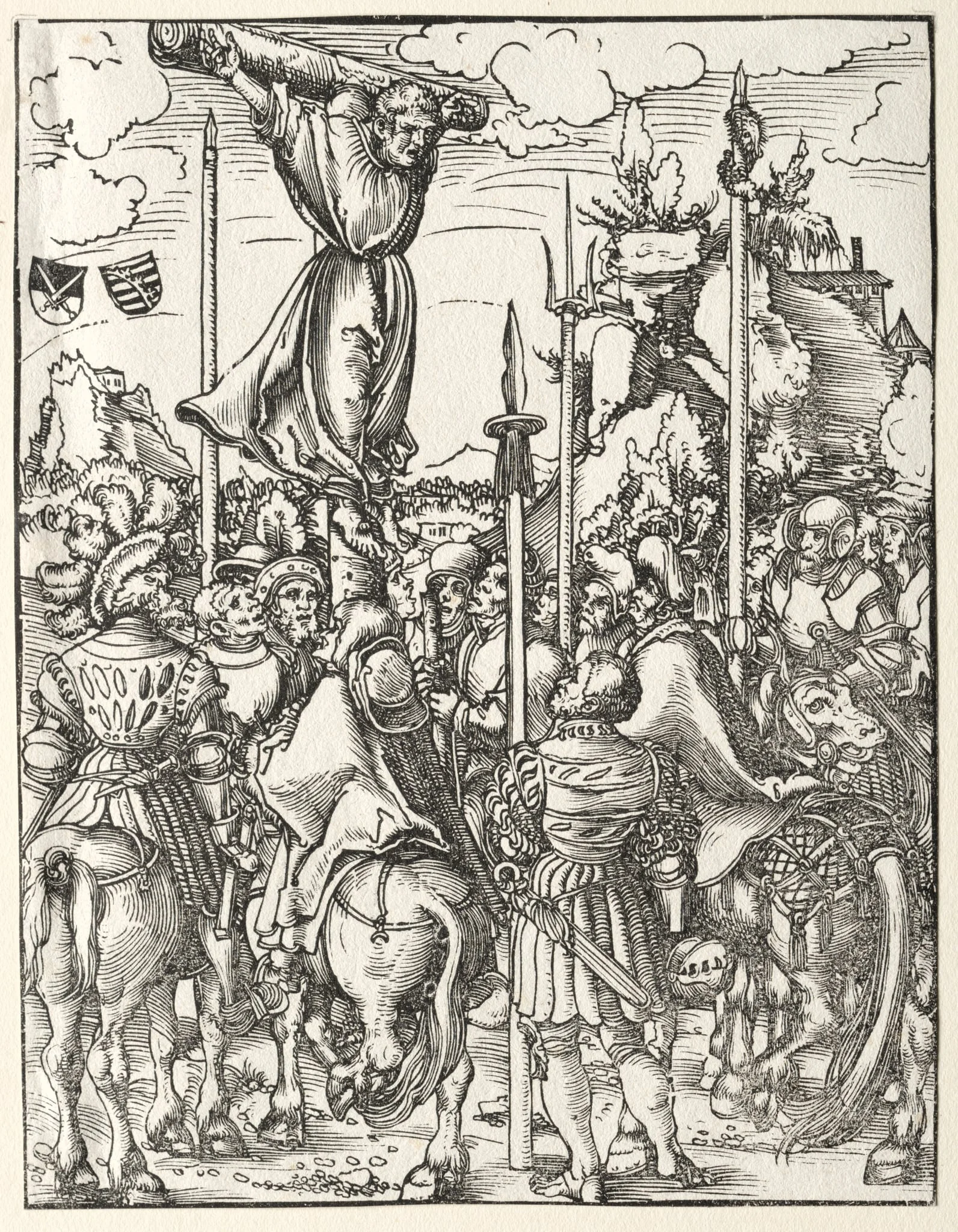 Martyrdom of St. Philip, by Lucas Cranach the Elder, 1522