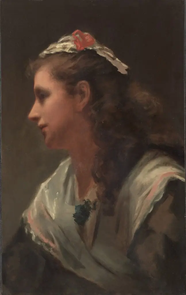 His First Model-Miss Russell