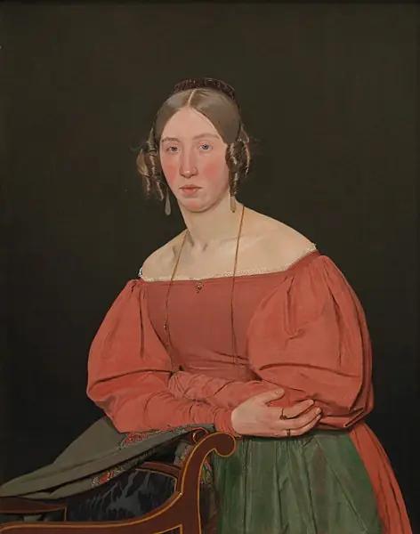 Portrait of the Artist´s Sister, Cecilie Margrethe Petersen,  née Købke