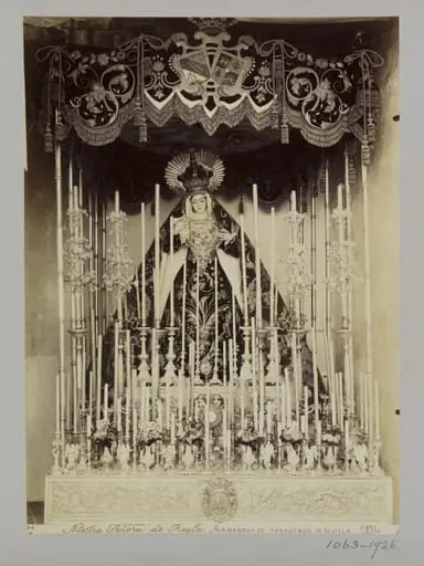 Processional sculpture of Our Lady of Regla, housed in the Chapel of San Andrés in Seville