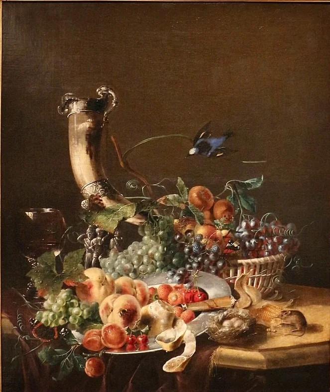 Fruta, by Cornelis de Heem, unspecified, 1650