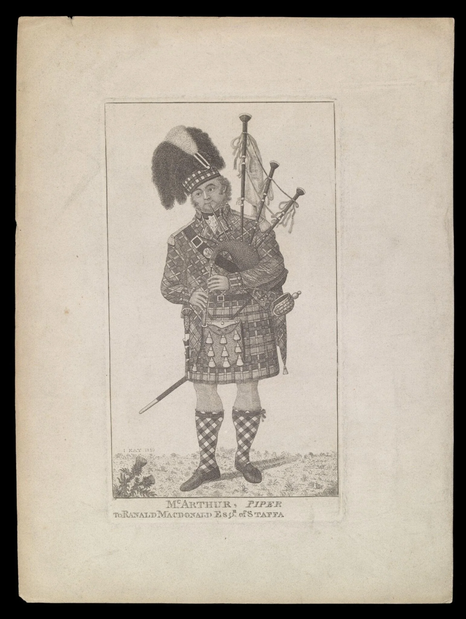 H Beard Print Collection, by John Kay, 1810