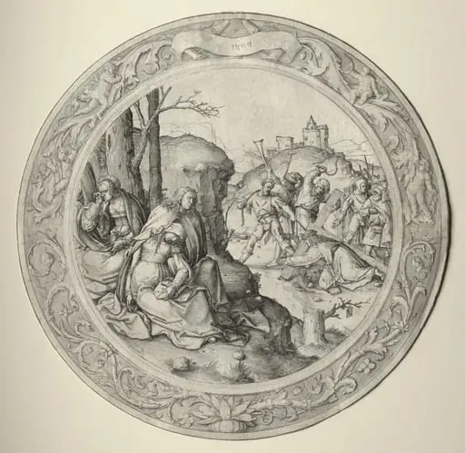 The Round Passion: Christ Carrying the Cross