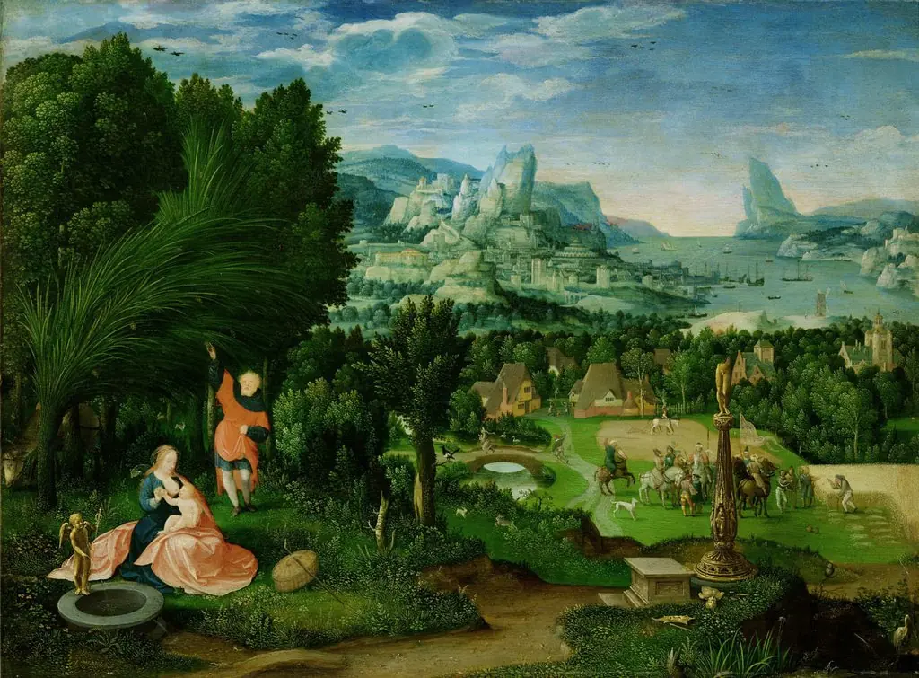 Landscape with the Rest on the Flight into Egypt