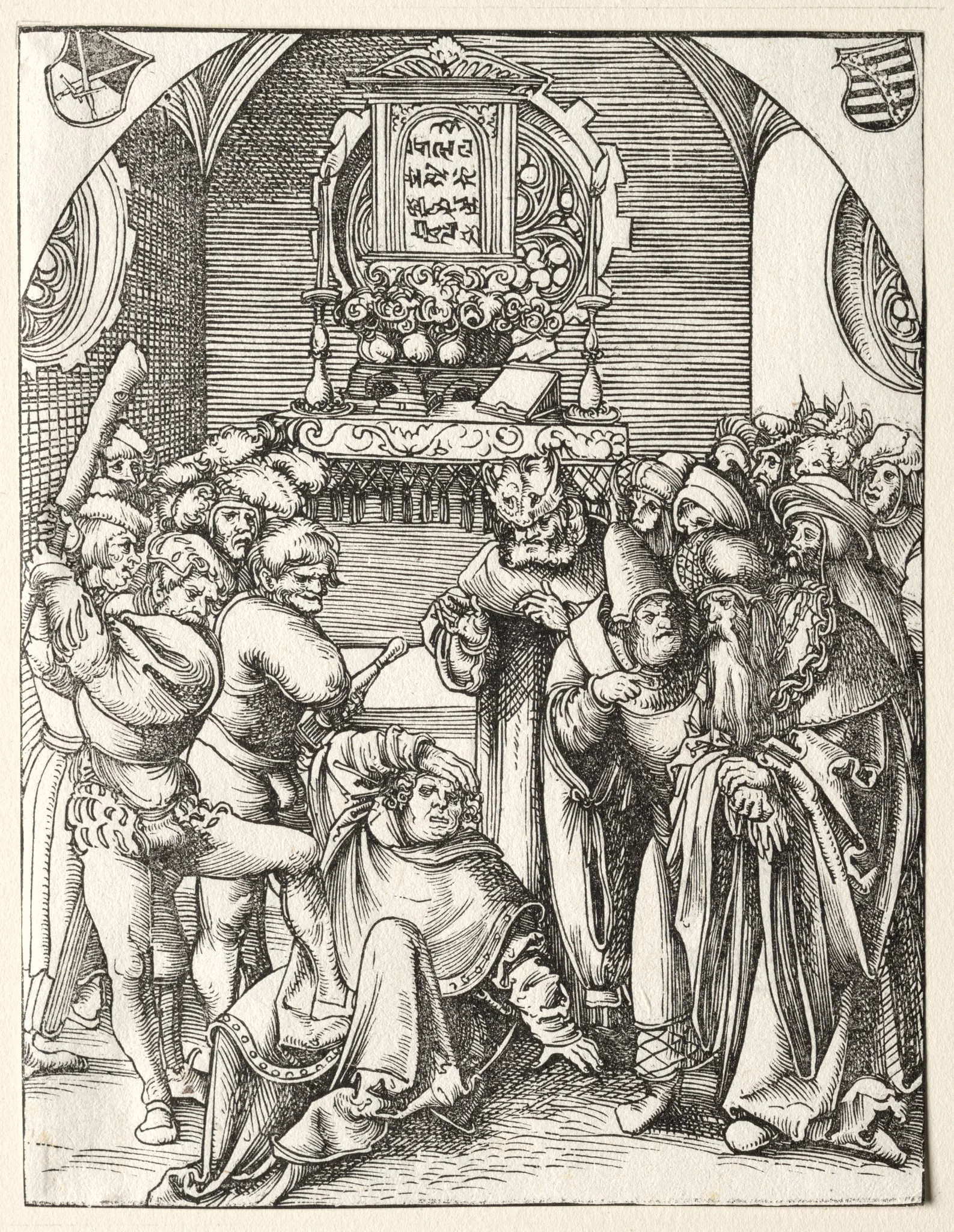 Martyrdom of St. Judas Thaddeus, by Lucas Cranach the Elder, 1522