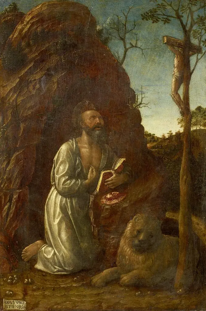 Saint Jerome penitent