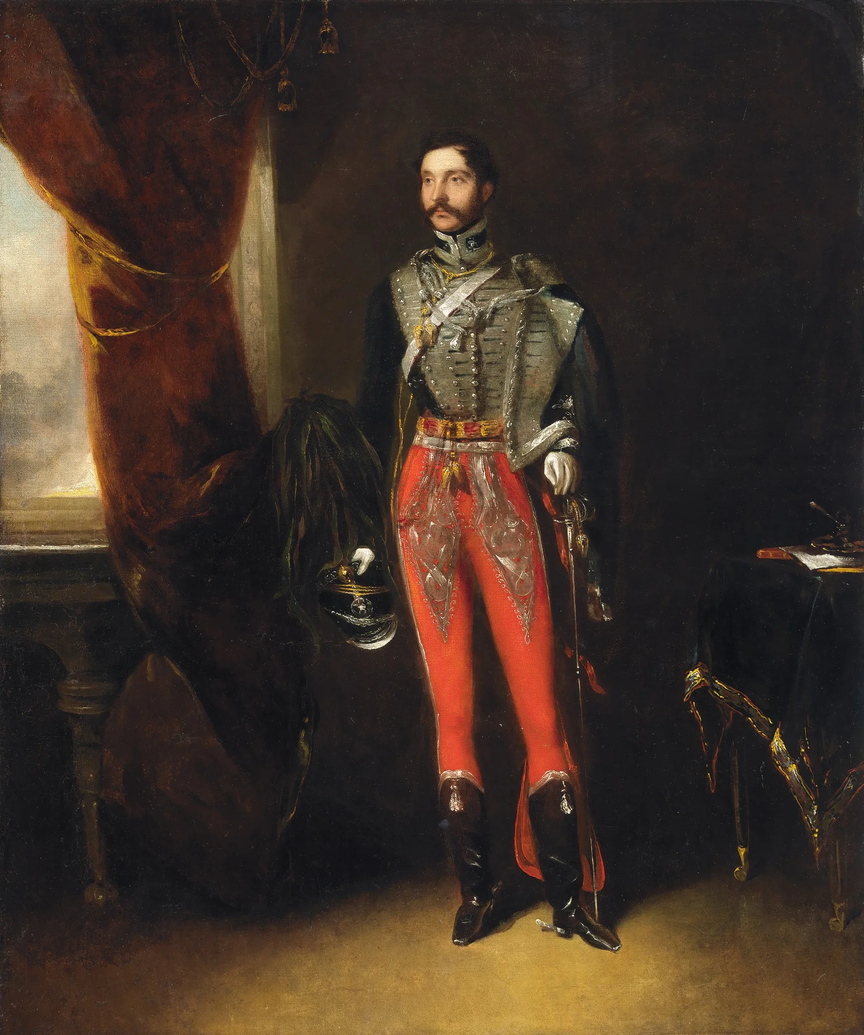 Portrait of Captain McNamara, MP, by Unknown, oil