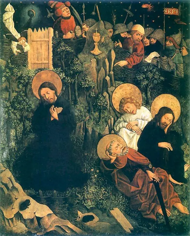 Augustinian Polyptych: Prayer in Gethsemane