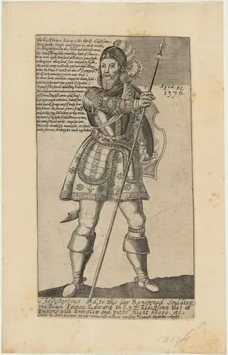 Edward, the Black Prince at the Age of 49