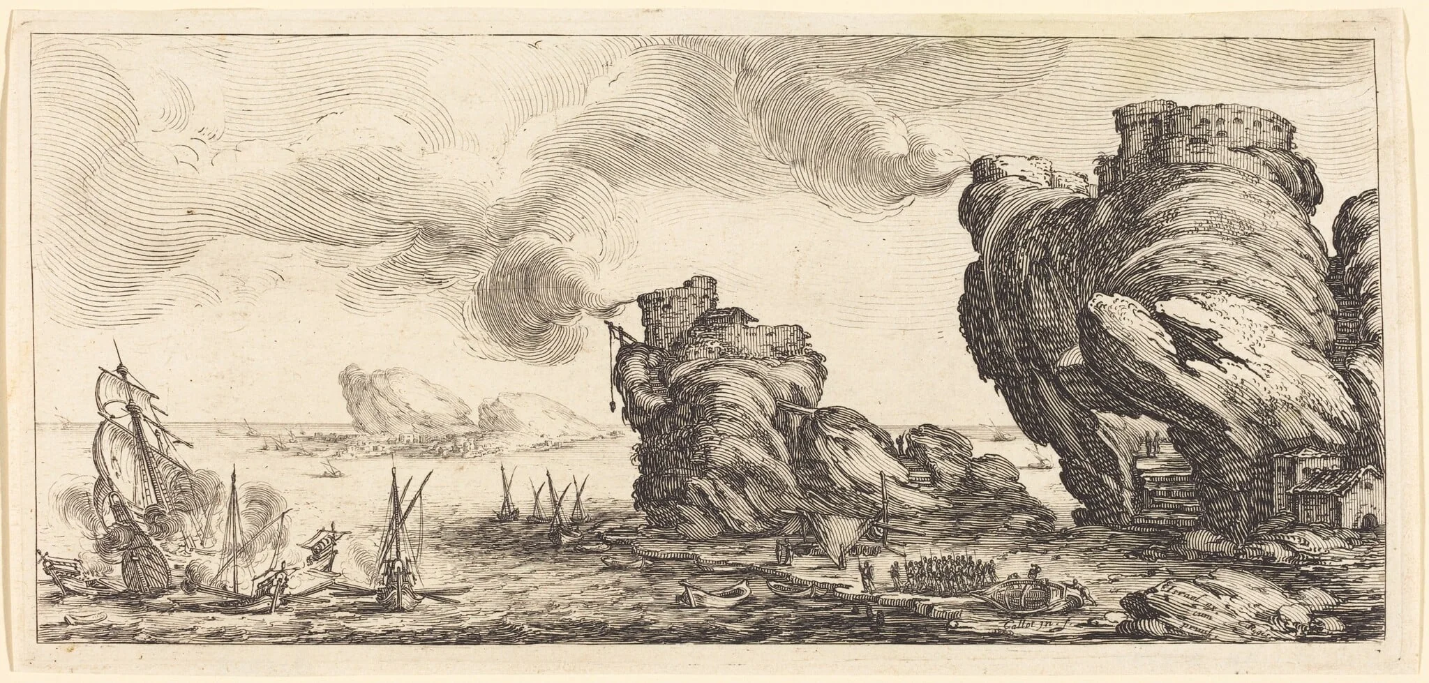 The Naval Battle
