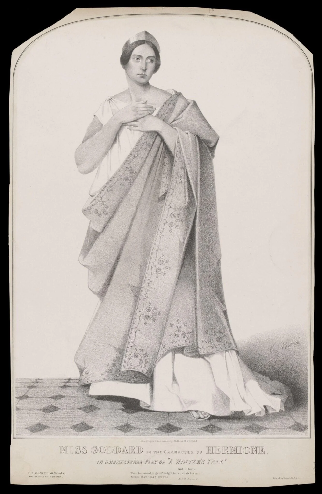 H Beard Print Collection, by Charles Stanley Herve, 1850