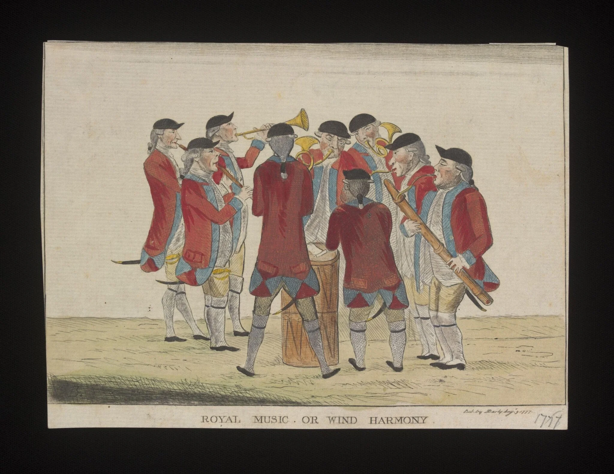 H Beard Print Collection, by Matthias Darly, 9