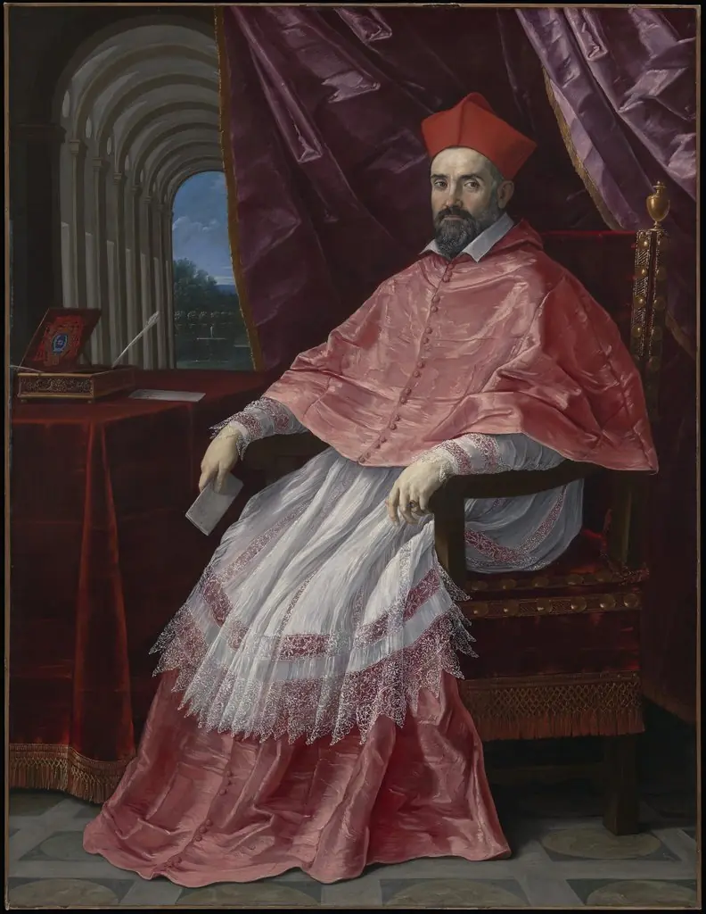 Portrait of Cardinal Roberto Ubaldini, Papal Legate to Bologna