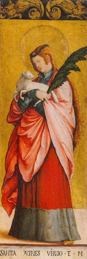 Die heilige Agnes von Rom