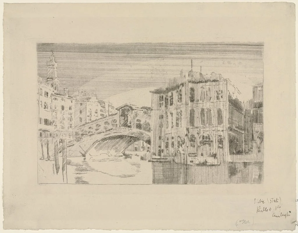 Untitled, by Walter Sickert, ink, 1901