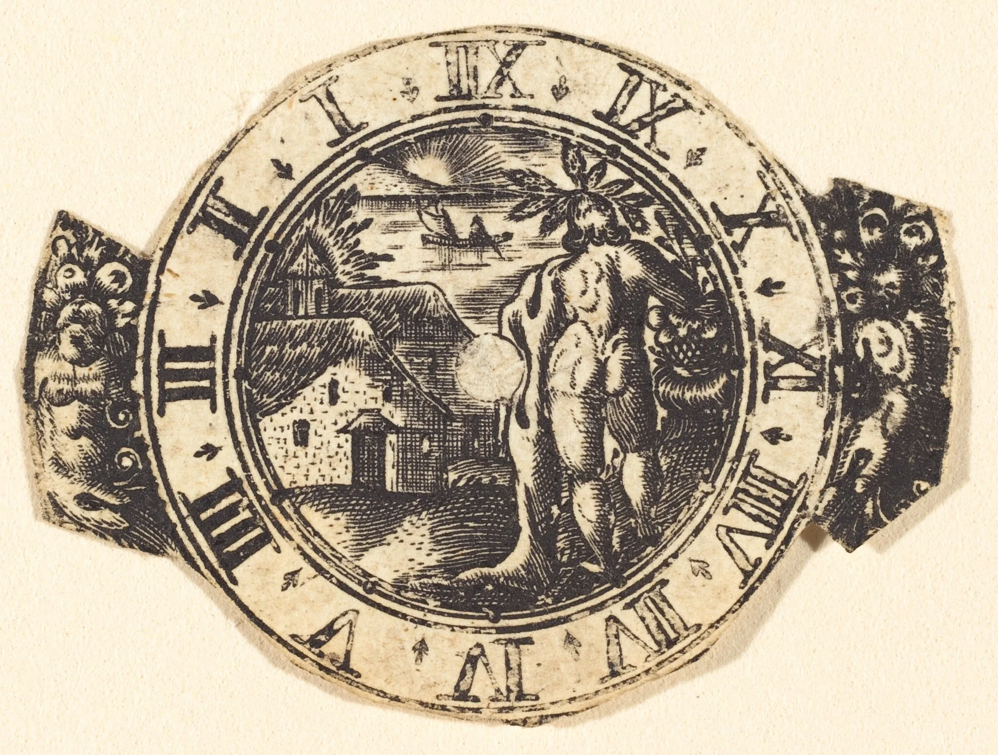 Time, by Antoine Jacquard, ink, 1612