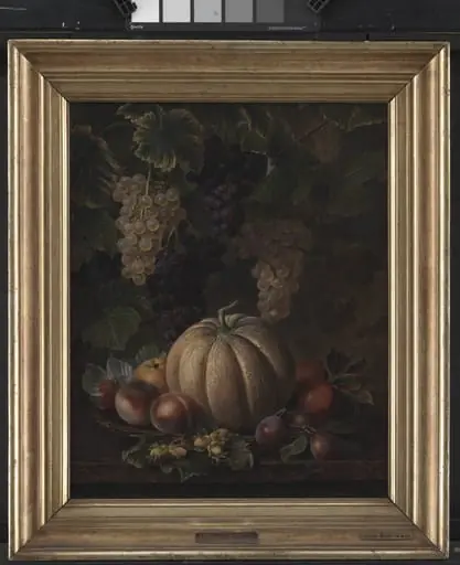 Various Fruits, including Melon and Grapes