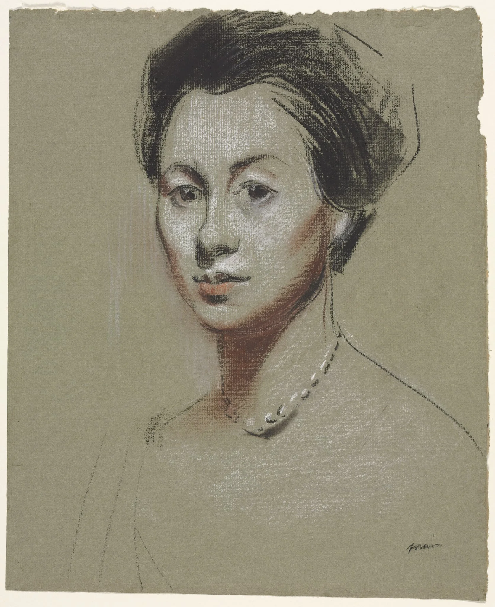 Ava Mendelsohn, by Jean-Louis Forain, 1892