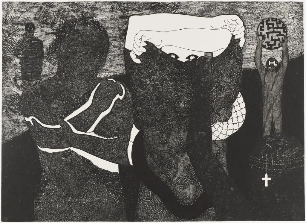Untitled, by Belkis Ayón, 1996