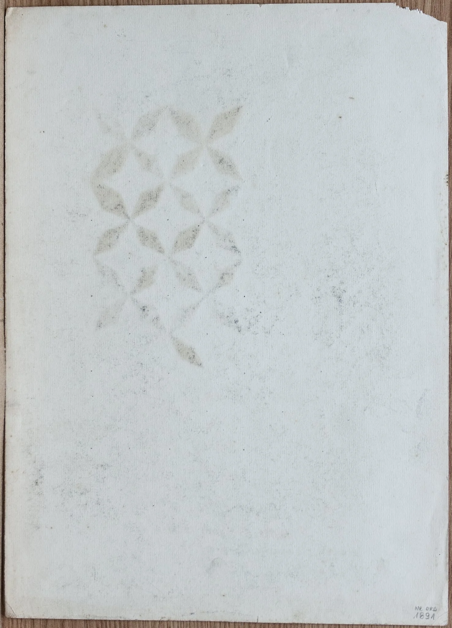Planșă – proiect de desen, by Teodor Hrib, 1950
