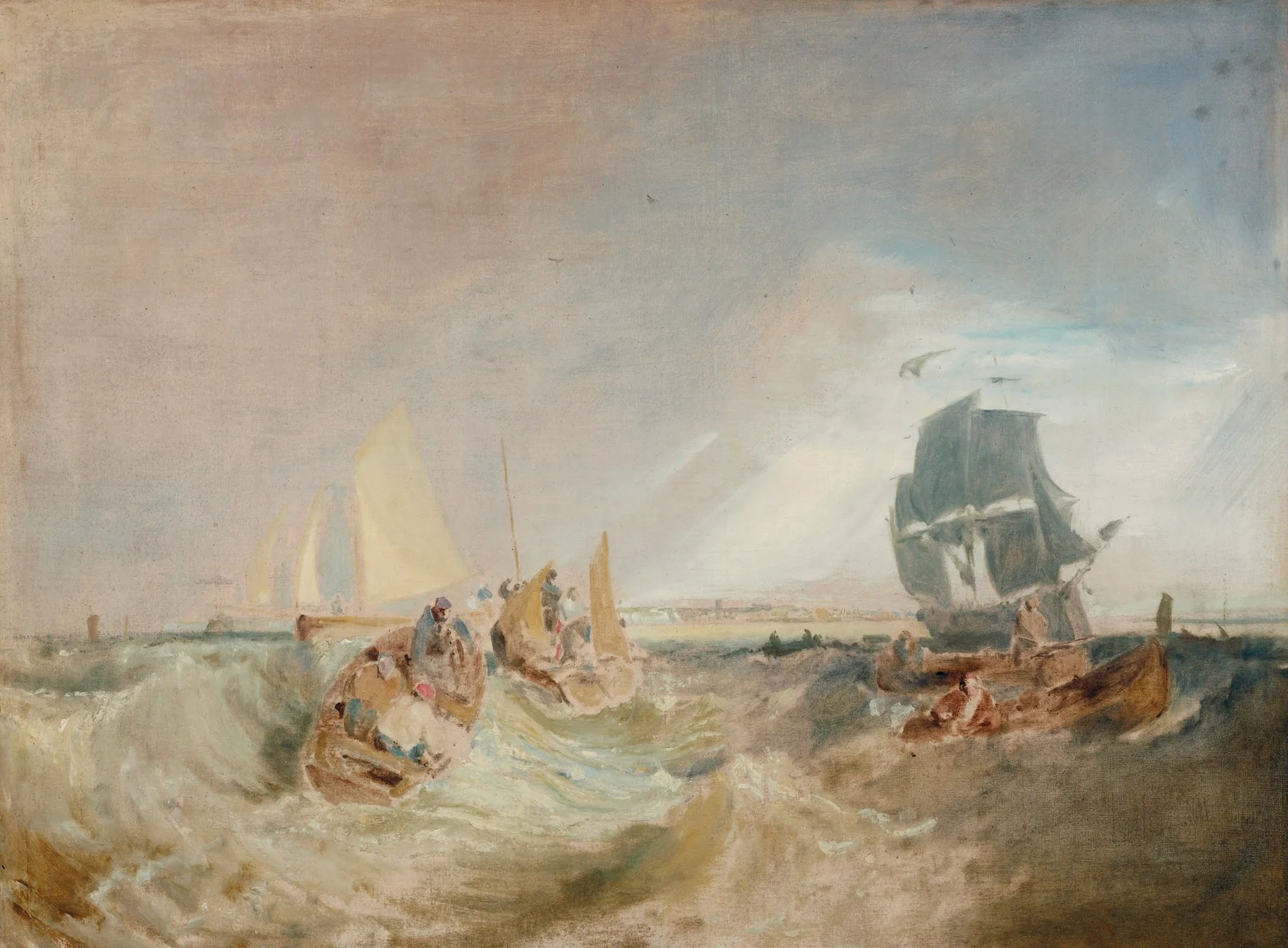 Shipping at the Mouth of the Thames