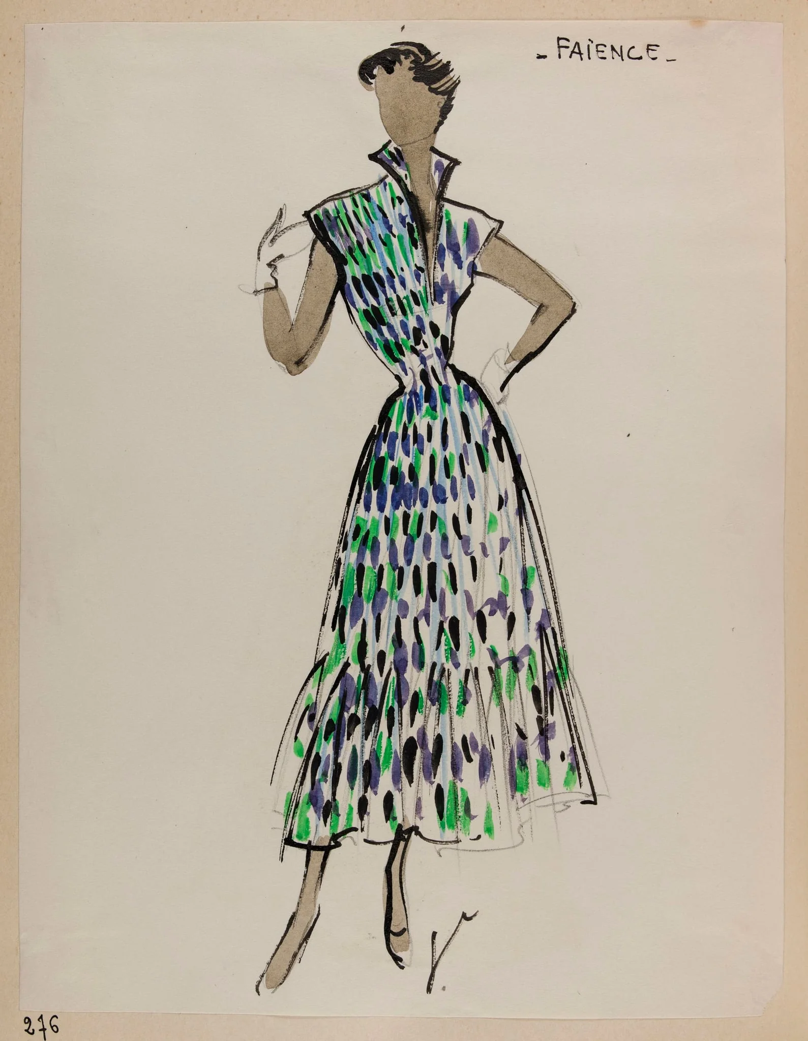 Faïence, by Marie-Louise Carven, 1952
