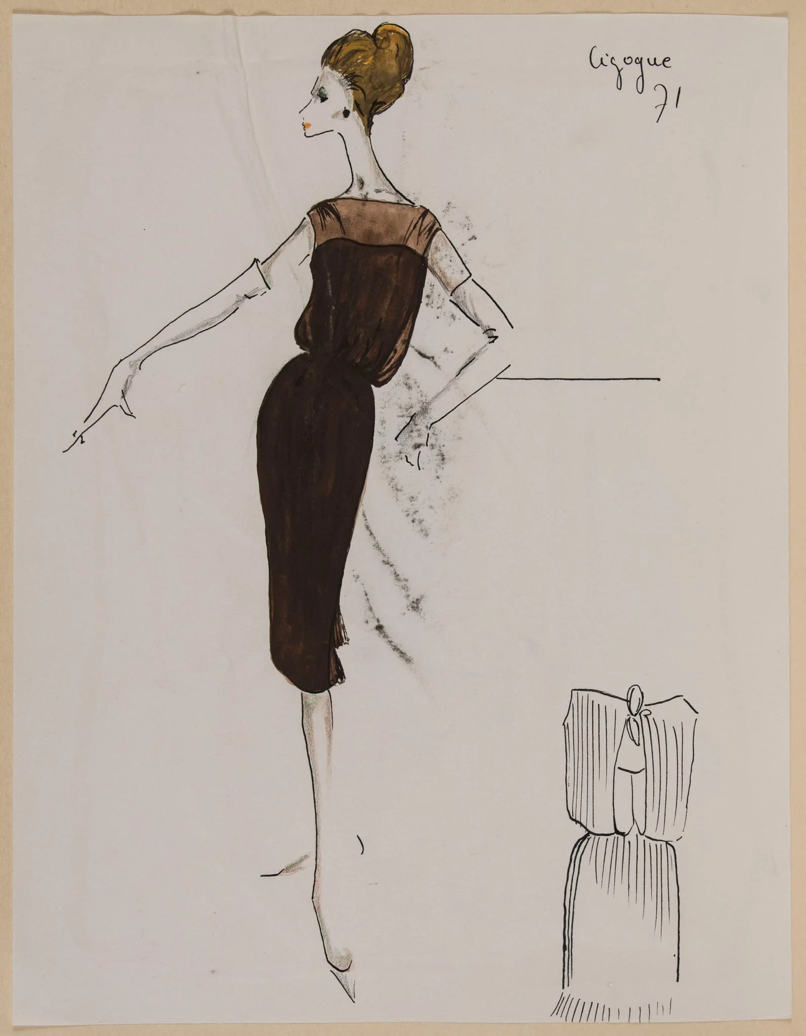 Cigogne, by Marie-Louise Carven, 1960