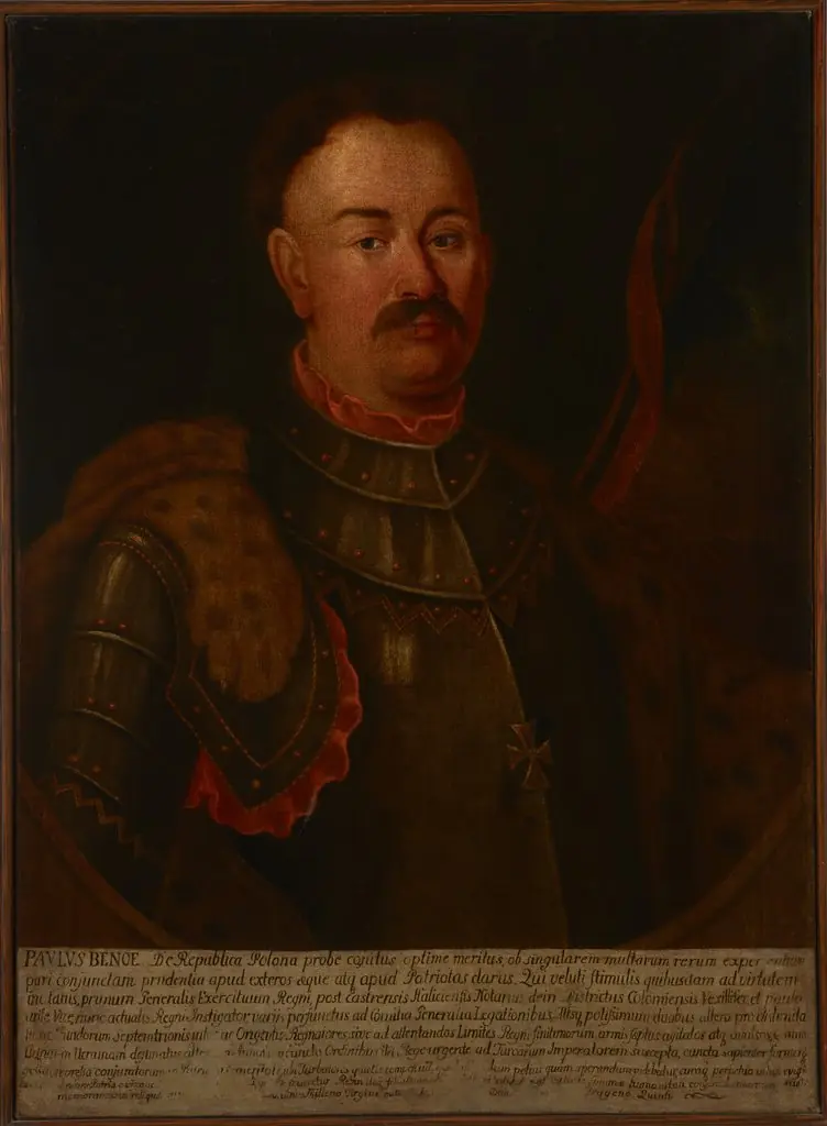 Portrait of Paweł Benoe, Castellan of Warsaw (? -1755)
