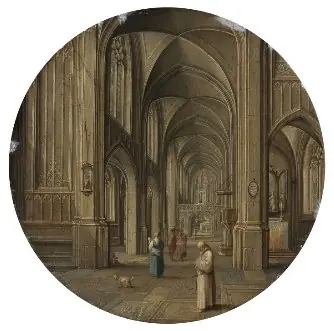 An Interior of a Church, with Figures