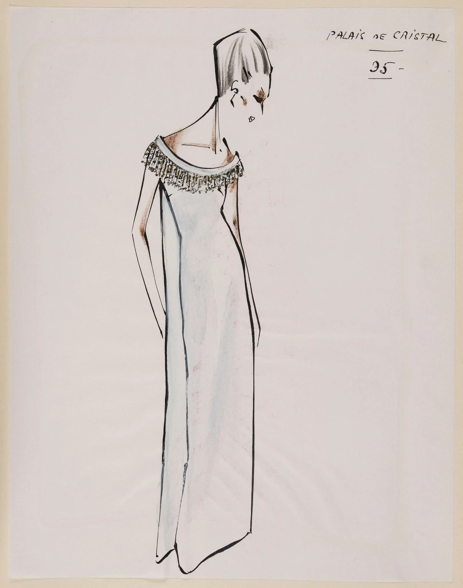 Palais de cristal, by Marie-Louise Carven, 1963