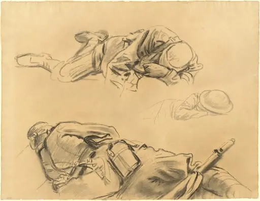 Studies for "Gassed"