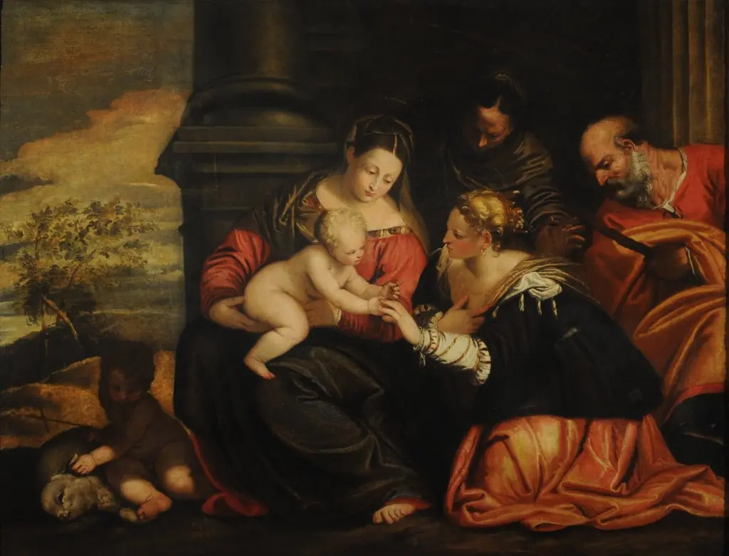 Mystic marriage of Saint Catherine of Alexandria