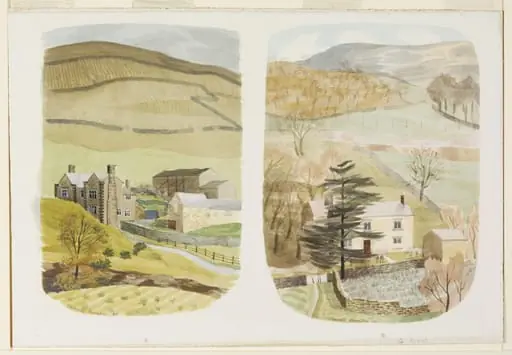 Cox's Farm, and White House, Ashopton