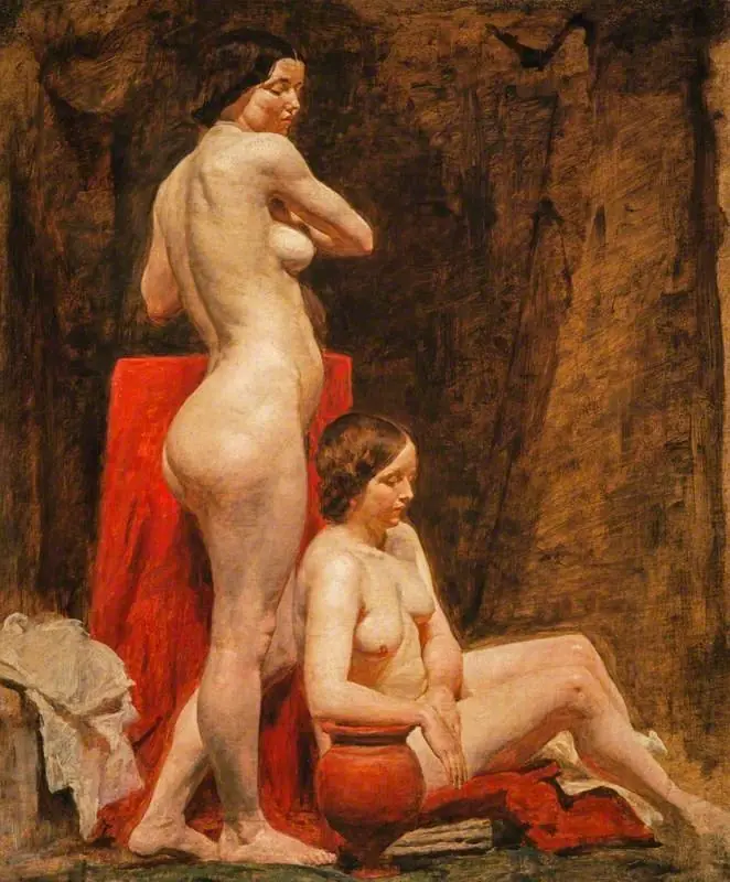 A Study of Two Female Nude Models