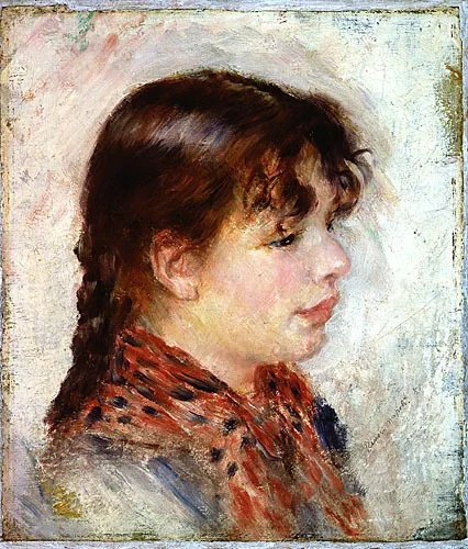 Head of a young neapolitan girl