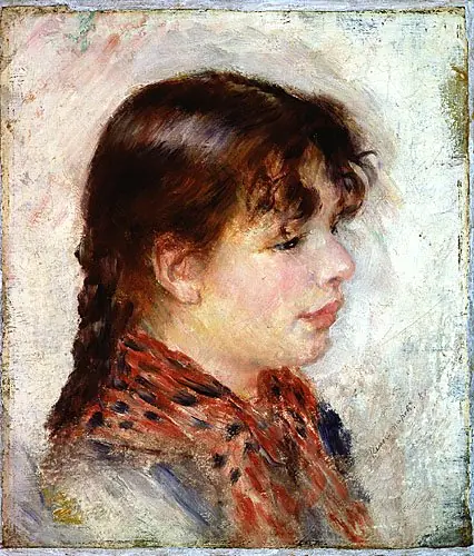 Head of a young neapolitan girl