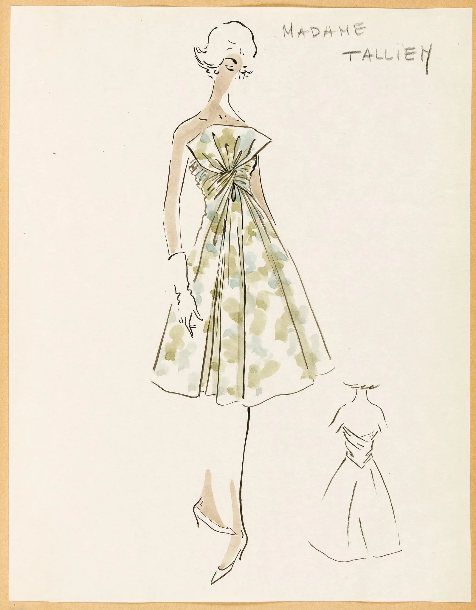Madame Tallien, by Marie-Louise Carven, 1957