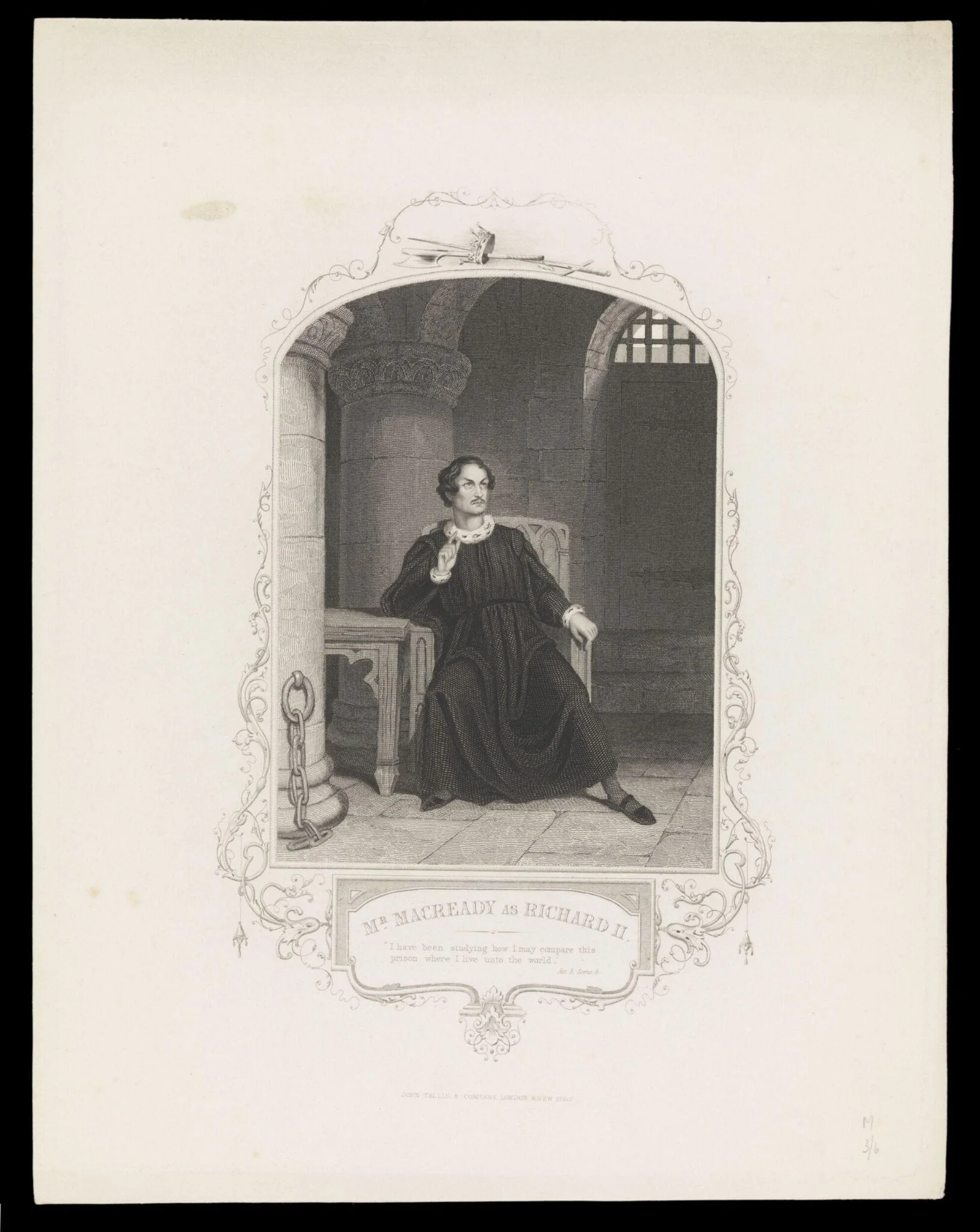 H Beard Print Collection, by John Tallis, 1850