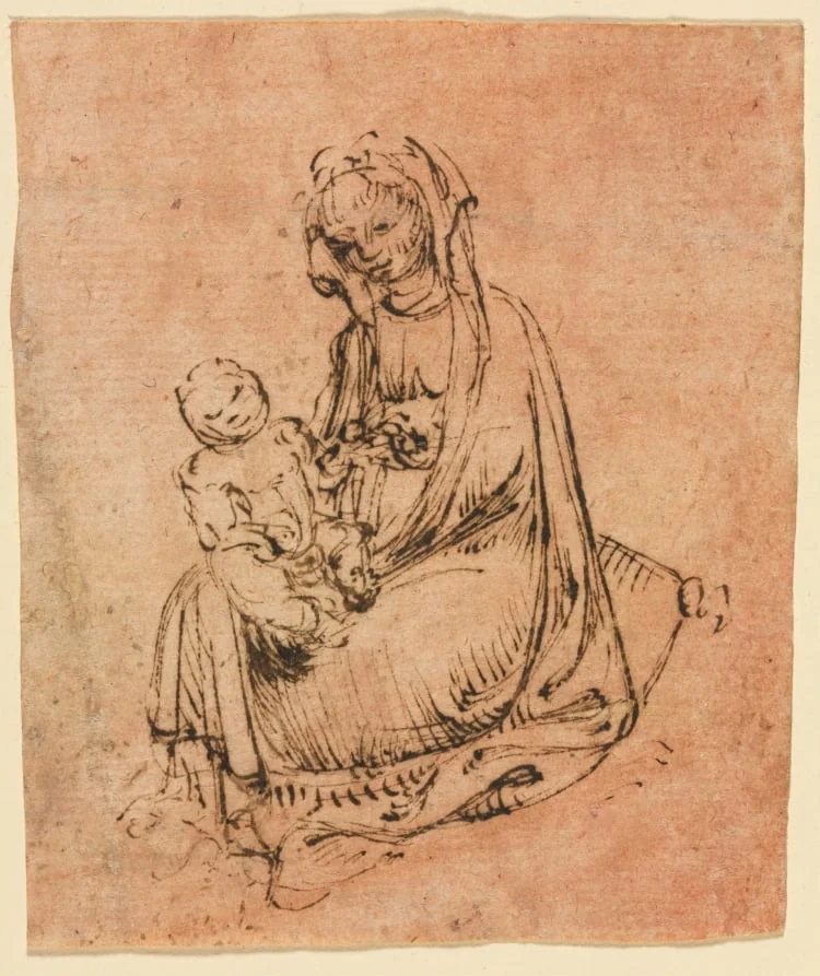 Madonna and Child, by Stefano da Verona, 1445