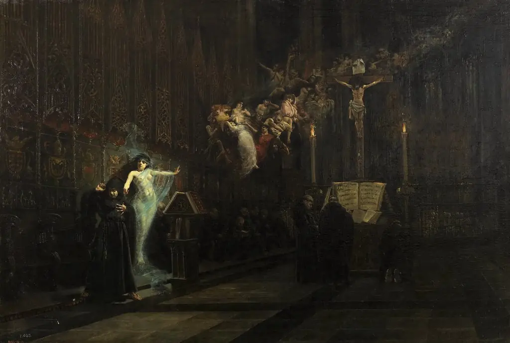 The vision of Fray Martín (Poem by Gaspar Núñez de Arce)