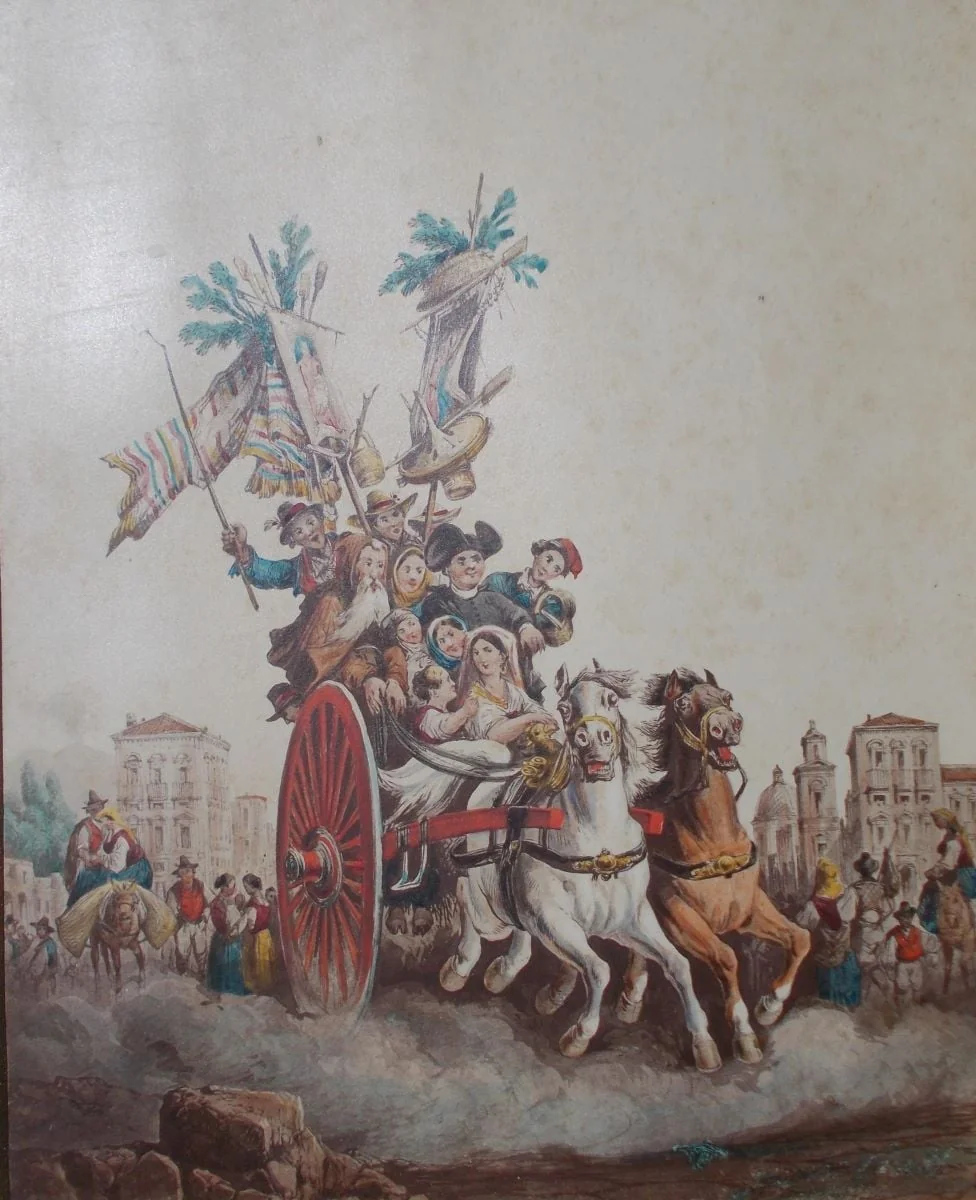 Montevergine, Napoli, by Consalvo Carelli, unspecified