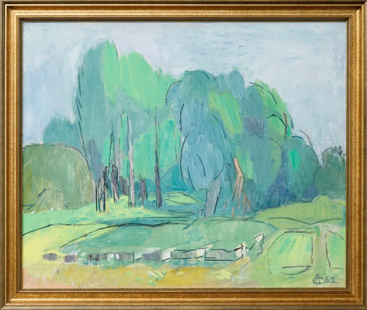Margine de pădure, by Alexandru Ciucurencu, 1962